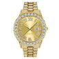 Mens Diamond Stainless Steel Quartz Watch