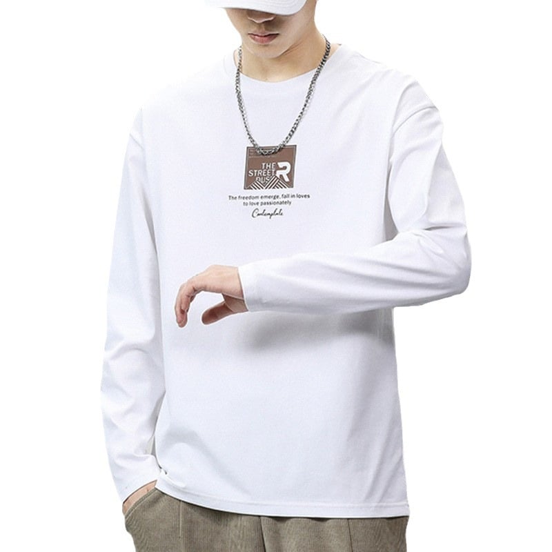 Printed Long-sleeved T-shirt