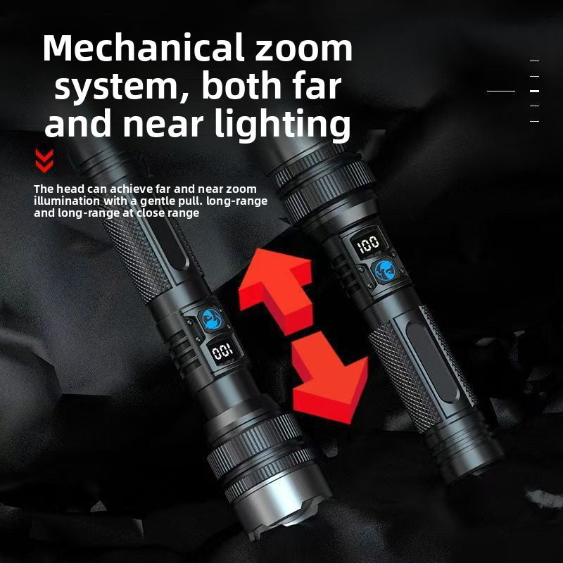 LED Flashlight USB Rechargeable