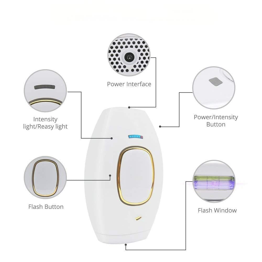 IPL laser hair removal instrument