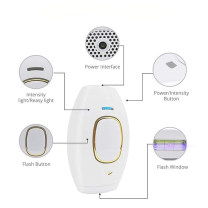 IPL laser hair removal instrument