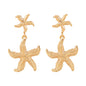 Personalized Conch and Starfish Jewlery