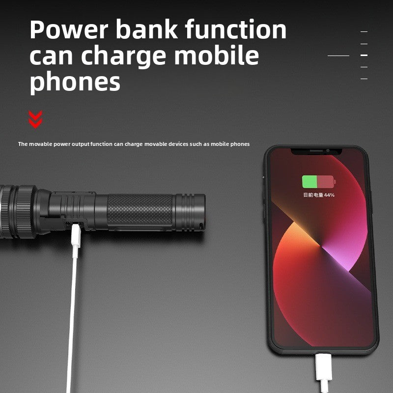LED Flashlight USB Rechargeable