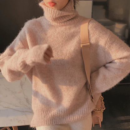 Mohair Turtleneck Sweater