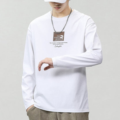 Printed Long-sleeved T-shirt