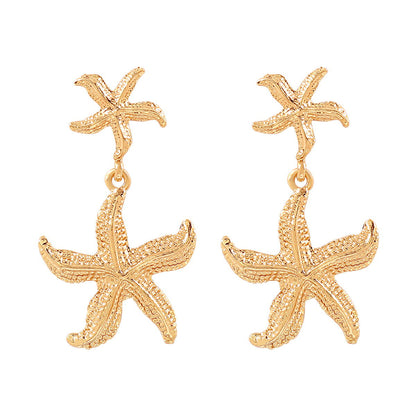 Personalized Conch and Starfish Jewlery