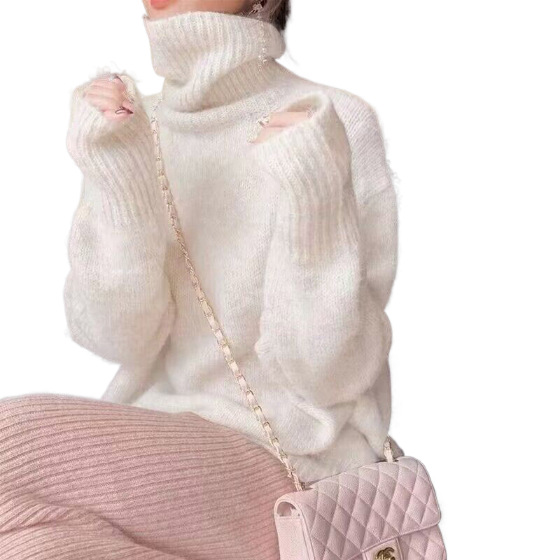 Mohair Turtleneck Sweater