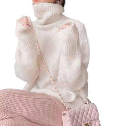 Mohair Turtleneck Sweater