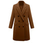 Long Woolen Women's Coat