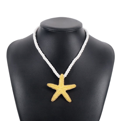 Personalized Conch and Starfish Jewlery
