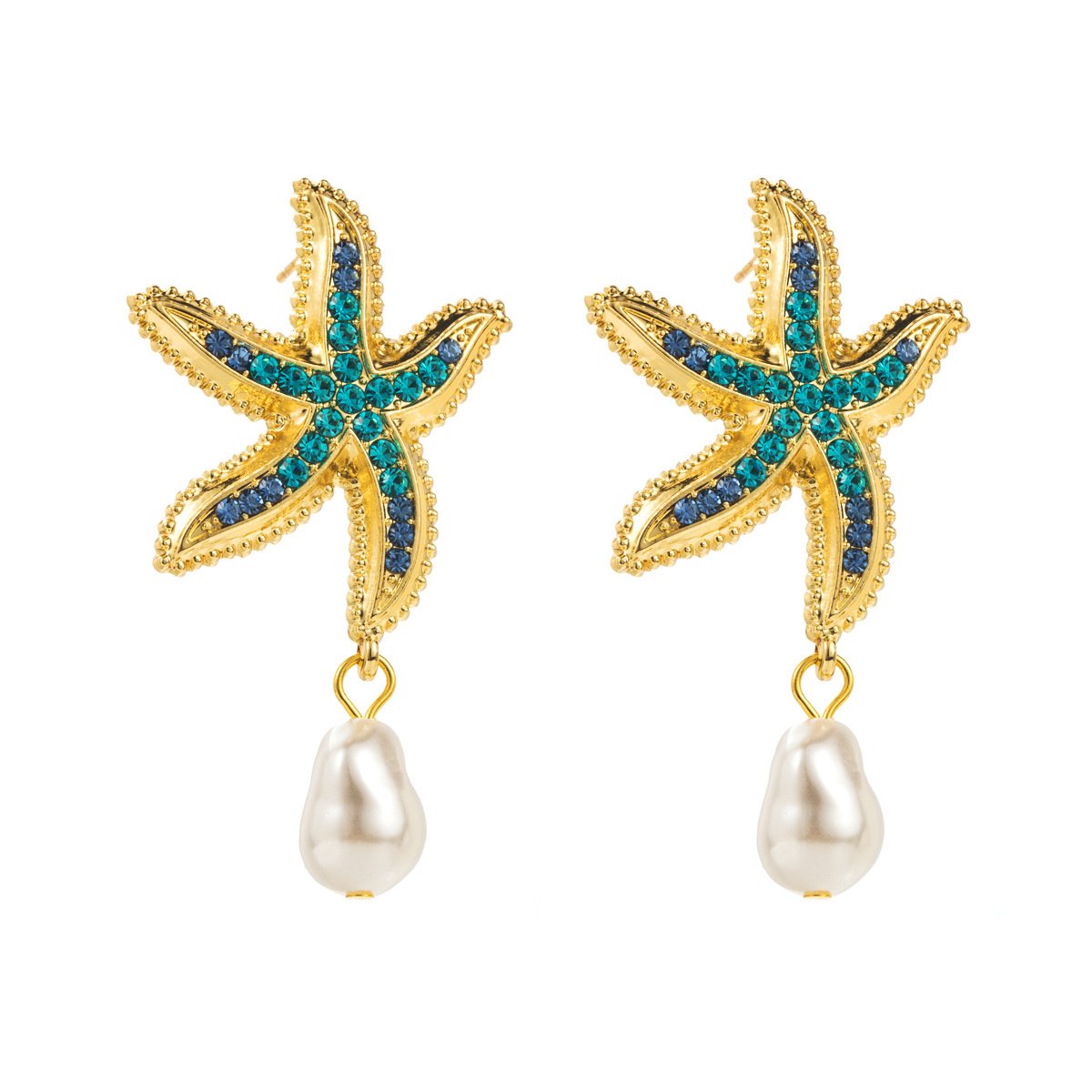 Personalized Conch and Starfish Jewlery