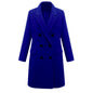 Long Woolen Women's Coat