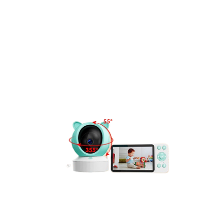 Wireless Remote Video Baby Monitor with Screen Mobile Tracking Cry Alarm