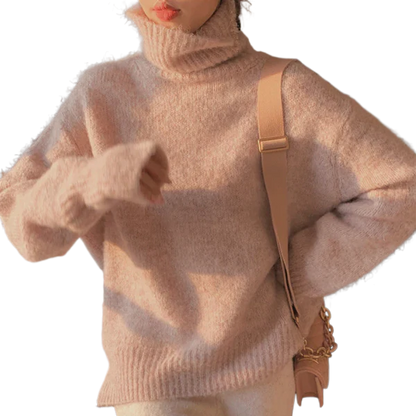 Mohair Turtleneck Sweater