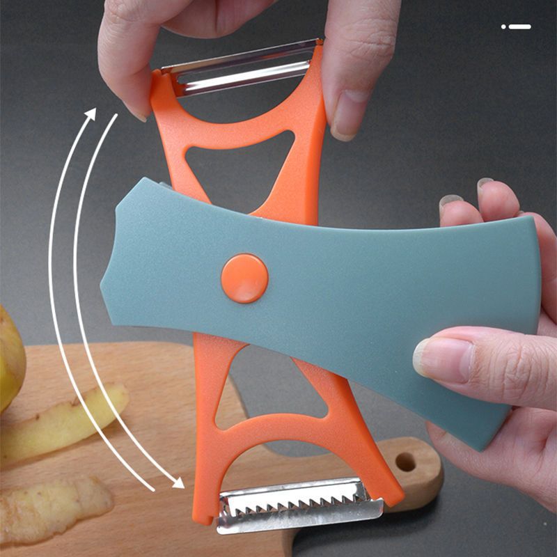 Stainless Steel Plastic Peeler