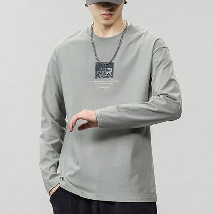 Printed Long-sleeved T-shirt