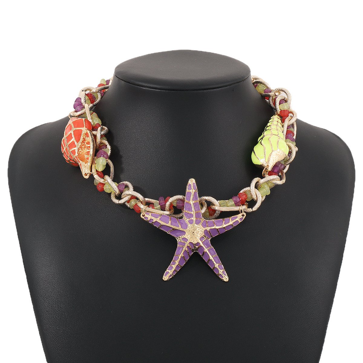 Personalized Conch and Starfish Jewlery