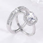 Silver-plated rings for both men and women